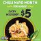 DEAL: Nene Chicken - 6 Chilli Mayo Wings for $5 (VIC/NSW/QLD), 4 Chilli Mayo Wings for $4 (WA/NT) on Weekends (until 12 September 2021) 12
