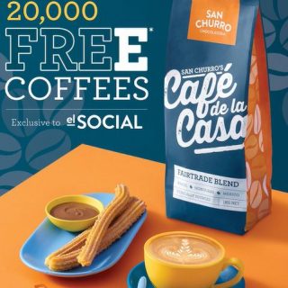 DEAL: San Churro - Free Coffee for el Social Club Members (until 14 August 2022) 4