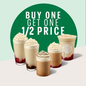 DEAL: Starbucks - Buy One Get One 1/2 Price Strawberry Éclair or Chocolate Éclair Drinks 5