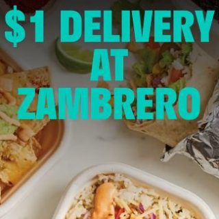 DEAL: Zambrero - $1 Delivery via Deliveroo (until 29 August 2021) 1