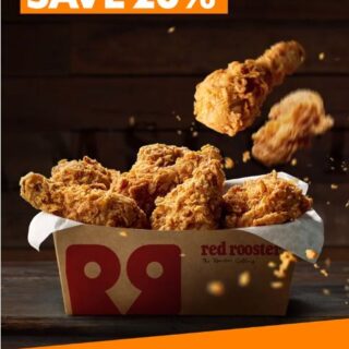 DEAL: Red Rooster - 20% off with $35+ Spend via Menulog on Mondays-Wednesdays 7