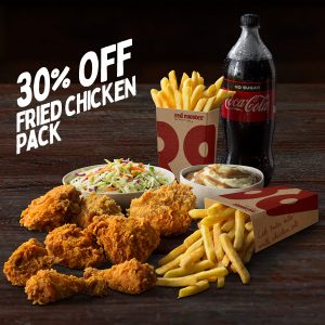 DEAL: Red Rooster - 30% off Fried Chicken Pack for Red Royalty Members 3