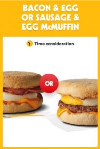 Bacon & Egg or Sausage & Egg McMuffin - McDonald’s Monopoly Australia 2021 3