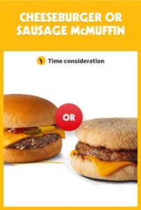 Cheeseburger or Sausage McMuffin - McDonald’s Monopoly Australia 2023 3