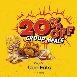 DEAL: Chicken Treat - 20% off Group Meals via Uber Eats (until 16 July 2023) 2