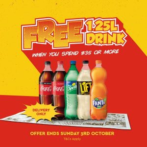 DEAL: Chicken Treat - Free 1.25L Drink with $35 Spend via Delivery (until 3 October 2021) 6