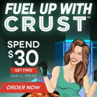DEAL: Crust - Free Garlic Bread with $30 Spend + Latest Crust Vouchers 6