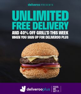 DEAL: Grill'd - 40% off with $20 Spend for Deliveroo Plus Members (until 12 September 2021) 6