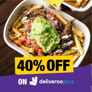 DEAL: Guzman Y Gomez - 40% off with $20 Spend for Deliveroo Plus Members (until 3 October 2021) 23