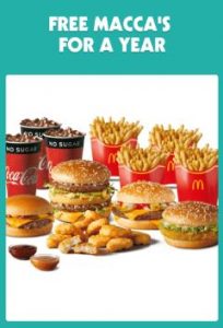 2021 McDonald's Monopoly Australia Instant Win Non-Food Prizes 57