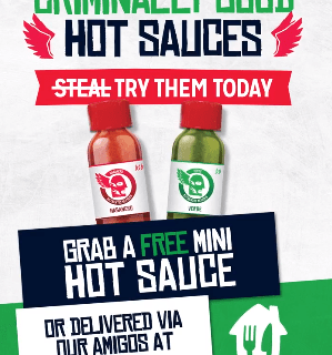 DEAL: Mad Mex - Free Mini Hot Sauce with Any In-Restaurant Order or via Menulog (until 4 October 2021) 8