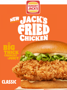NEWS: Hungry Jack's - Jack's Fried Chicken Burger 3
