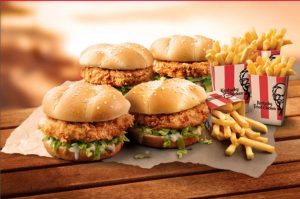 DEAL: KFC $22.95 Value Burger Box on Fridays, Saturdays & Sundays 3