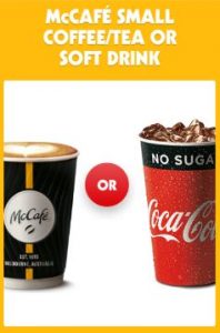 McCafe Small Coffee or Tea or Soft Drink - McDonald’s Monopoly Australia 2021 3