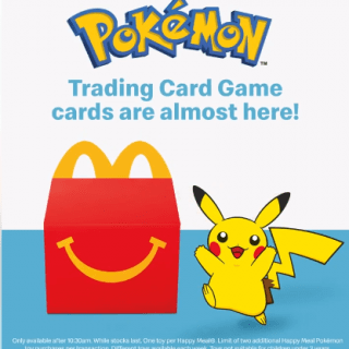 NEWS: McDonald's - Pokémon Trading Cards with Happy Meal 9