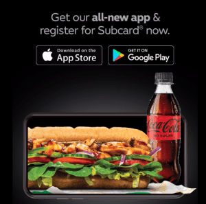 DEAL: Subway Weekly App Deals from 13 September to 5 December 2021 3