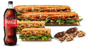 DEAL: Subway - $35 Signature Family Deal Delivered for DoorDash DashPass Members (Normally $50) 5