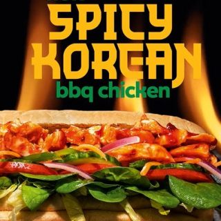 NEWS: Subway Spicy Korean BBQ Chicken Sub 1