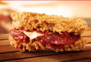 NEWS: KFC - The Double returns with new Zinger Pizza Double 3