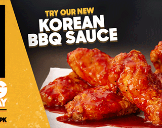 DEAL: Pizza Hut - $1 Wing Wednesday with New Korean BBQ and Mango Habanero Sauces 10