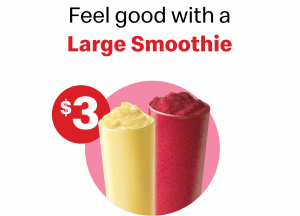 DEAL: McDonald’s - $3 Tropical or Mixed Berry Smoothie via mymacca's App (until 2 November 2021) 3