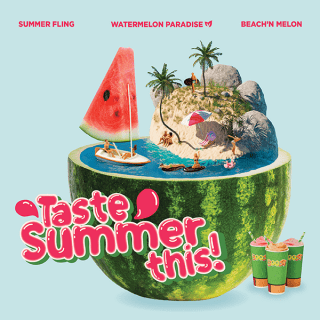 NEWS: Boost Juice - Taste Summer This Range (Watermelon Paradise, Summer Fling, Beach'n Melon) 3