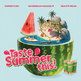 NEWS: Boost Juice - Taste Summer This Range (Watermelon Paradise, Summer Fling, Beach'n Melon) 5