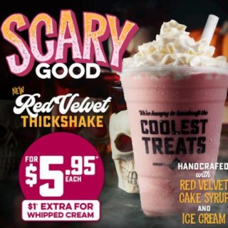 NEWS: Domino's Red Velvet Thickshake 5