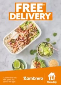 DEAL: Zambrero - Free Delivery with $20 Spend via Menulog 9