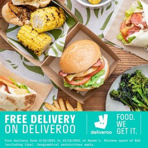 DEAL: Nando's - Free Delivery with $10 Minimum Spend via Deliveroo (until 31 October 2021) 7