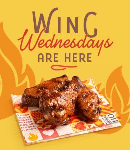 DEAL: Oporto - 3 Saucy Wings for $3 for Flame Rewards Members 3