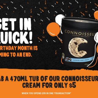 DEAL: Pizza Capers - $5 Connoisseur Ice Cream Tub with $35 Spend + Latest Voucher & Deal Codes 3