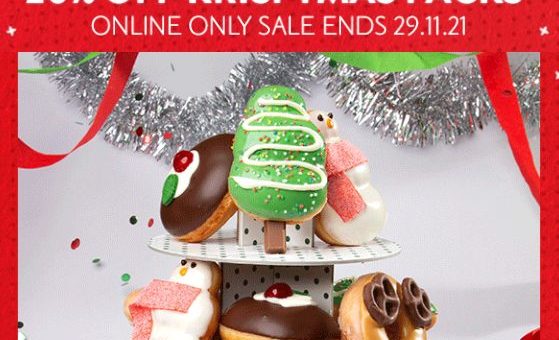 DEAL: Krispy Kreme - 20% off Krispymas Packs Online (until 29 November 2021) 10