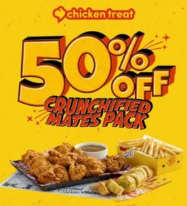 DEAL: Chicken Treat - 50% off Crunchified Mates Pack via Uber Eats, DoorDash, Deliveroo & Menulog (until 28 November 2021) 6