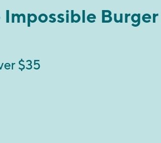 DEAL: Grill'd - Free Impossible Burger with $35 Spend via DoorDash (until 3 December 2021) 5 DEAL: Grill'd - Free Impossible Burger with $35 Spend via DoorDash (until 3 December 2021) 5