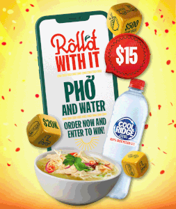 DEAL: Roll'd - $15 Pho and Water 5