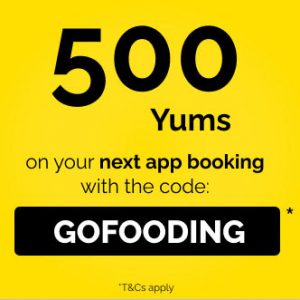 DEAL: TheFork - 500 Yums ($10-$12.50 Value) with Booking until 6 November 2021 1