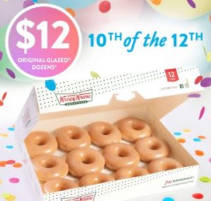 DEAL: Krispy Kreme - $12 Original Glazed Dozen In-Store 10 December, Click & Collect 11 December 2021 3