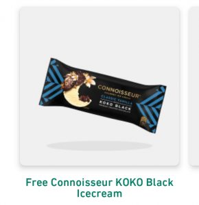 DEAL: 7-Eleven - Free Connoisseur Koko Black Ice Cream & Cadbury Caramilk Ice Cream (until 5 December 2021) 7