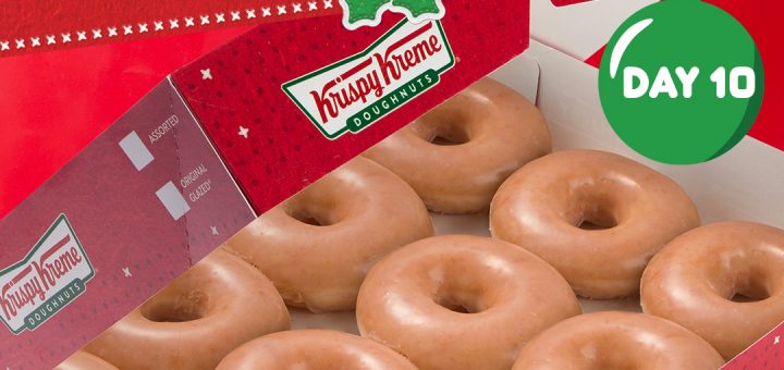 DEAL: 7-Eleven – $12 Krispy Kreme Original Glazed Dozen Doughnuts (22 December 2021) 7