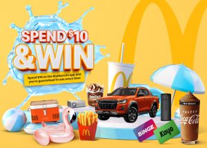 McDonald's Summer Prize Pool - Win Share of $23 Million+ in Prizes with $10 Spend on mymacca's App 3