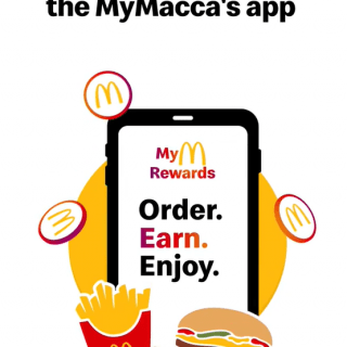 McDonald's MyMacca's App - New & Updated Points Rewards 1