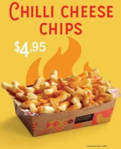 DEAL: Oporto - $4.95 Chilli Cheese Chips 3