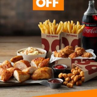 DEAL: Red Rooster - 20% off with $30+ Spend via Menulog 5