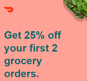 DEAL: DoorDash - 25% off First Two Grocery Orders with $30+ Spend (until 29 January 2022) 8
