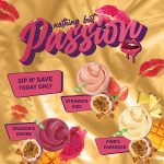 DEAL: Boost Juice – $6 Nothing But Passion Range (Dragon’s Desire, Strawb’s Kiss & Pine’s Passion)