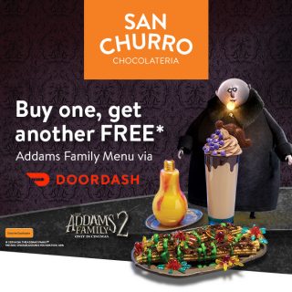 DEAL: San Churro - Buy One Get One Free Addams Family Menu Items (until 30 January 2022) 8