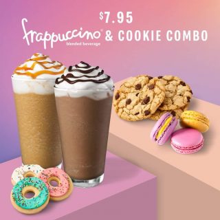 DEAL: Starbucks - $7.95 Frappuccino & Cookie Combo 6