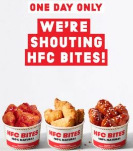 DEAL: Grill'd - Free Healthy Fried Chicken Bites 6 Pack with Chicken or HFC Burger Purchase (24 January 2022) 3