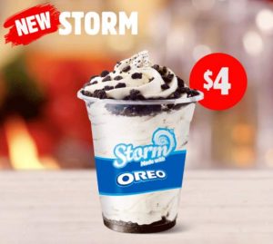 DEAL: Hungry Jack's $4 Storm (Oreo, Flake or M&M's Minis) 22